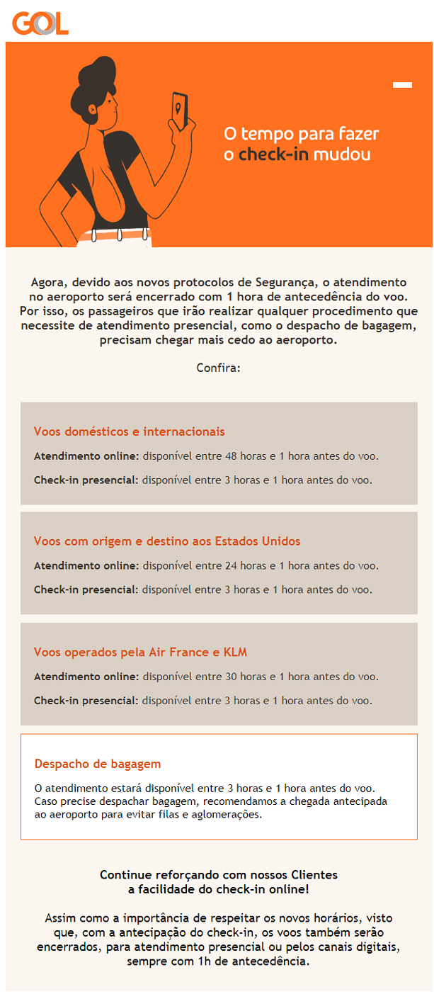 Check In Gol