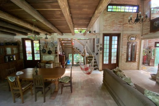 Vista Sala e Cozinha
